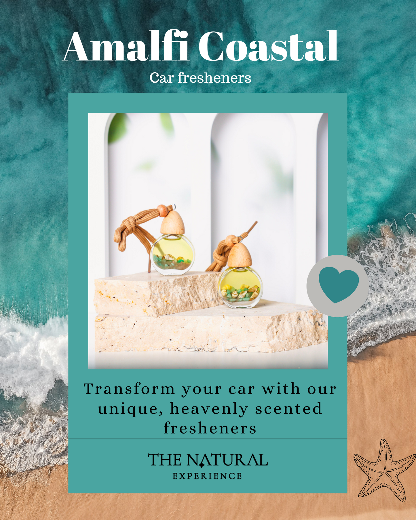 Our Best - 3 Natural Car Air Fresheners Bundle