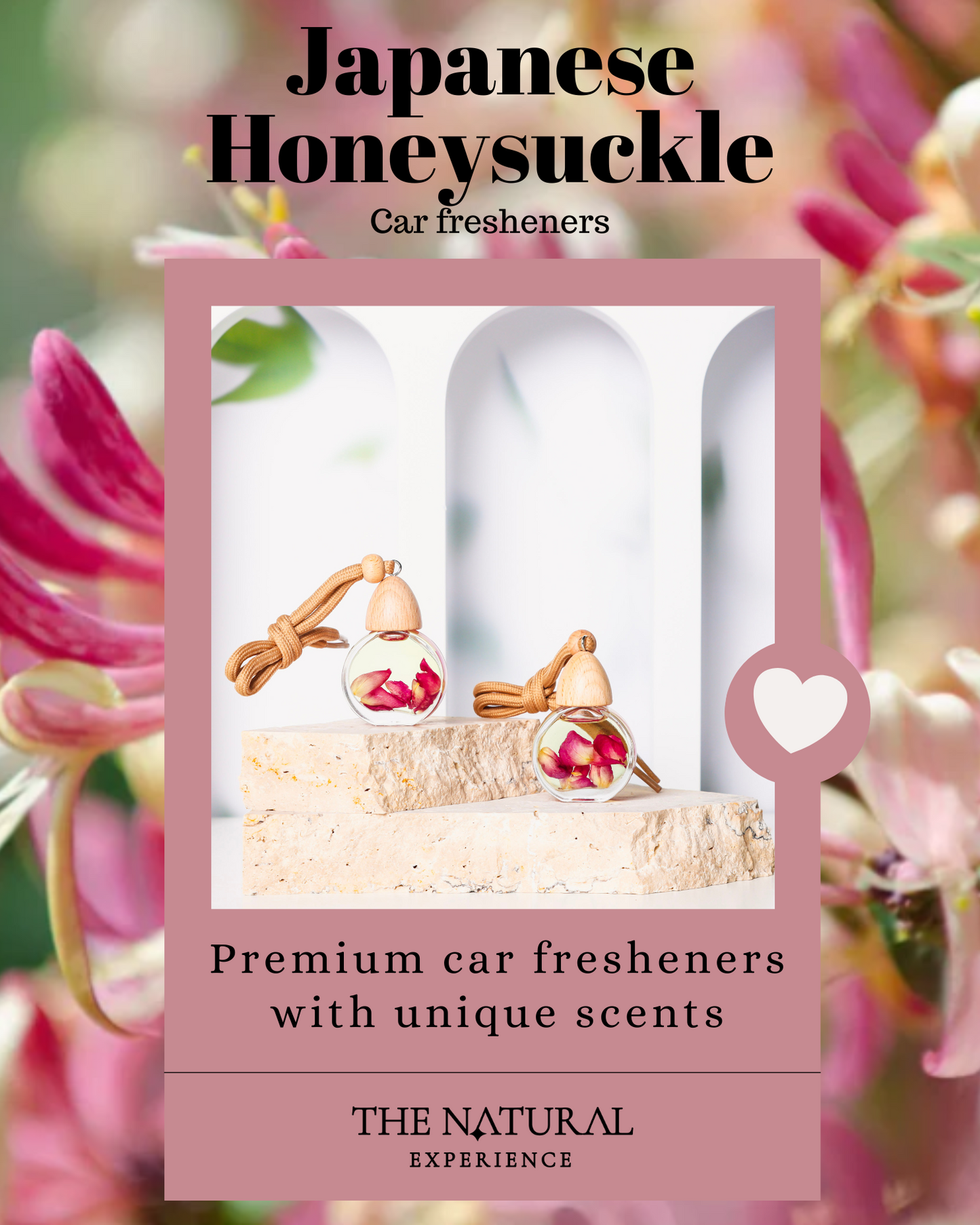 Our Best - 3 Natural Car Air Fresheners Bundle