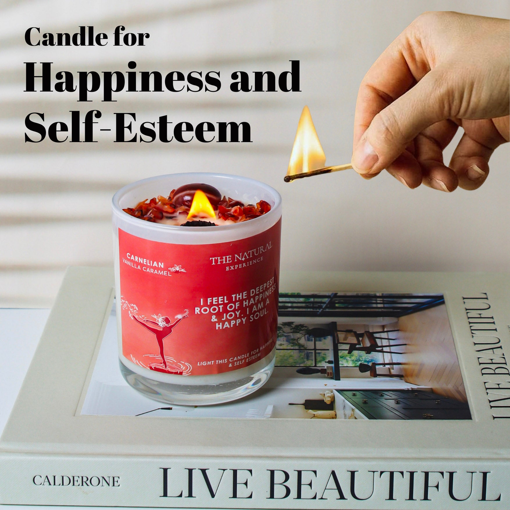 Candle for Happiness and Self- Esteem