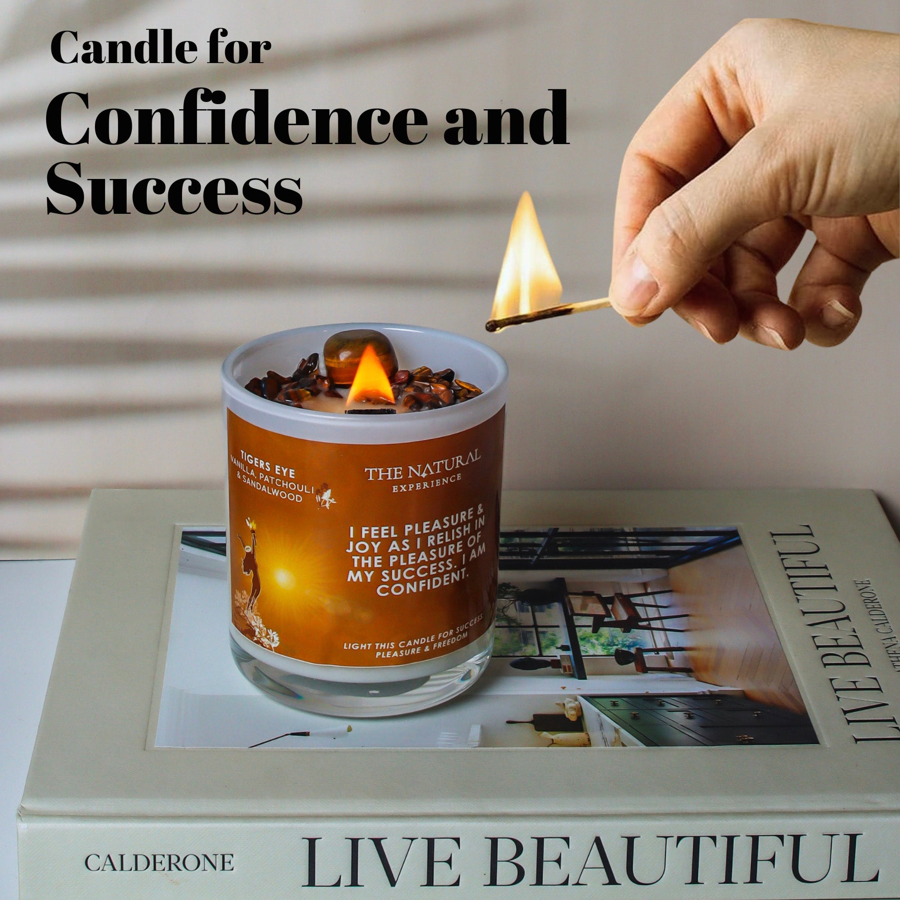Candle for Confidence and Success
