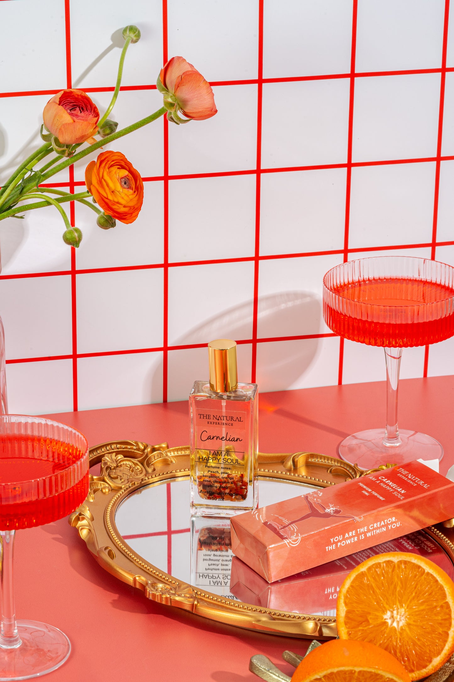 Carnelian – I am a Happy Soul – Perfume for Happiness and Self-Esteem.