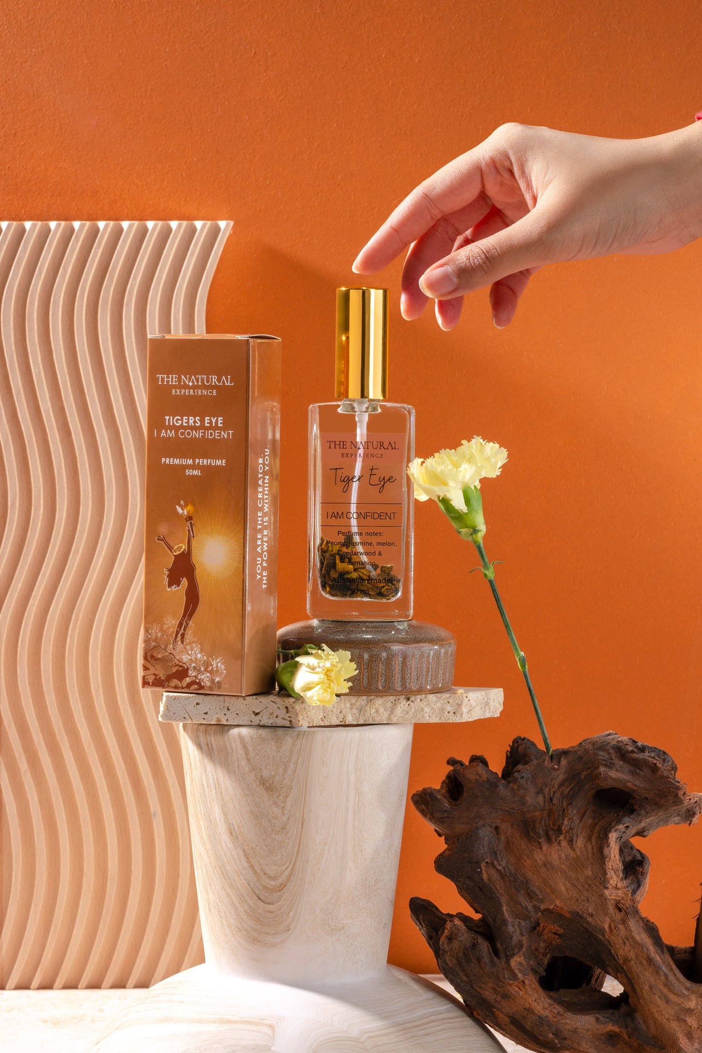 Tigers’ Eye – I am Confident – Perfume for Confidence and Success