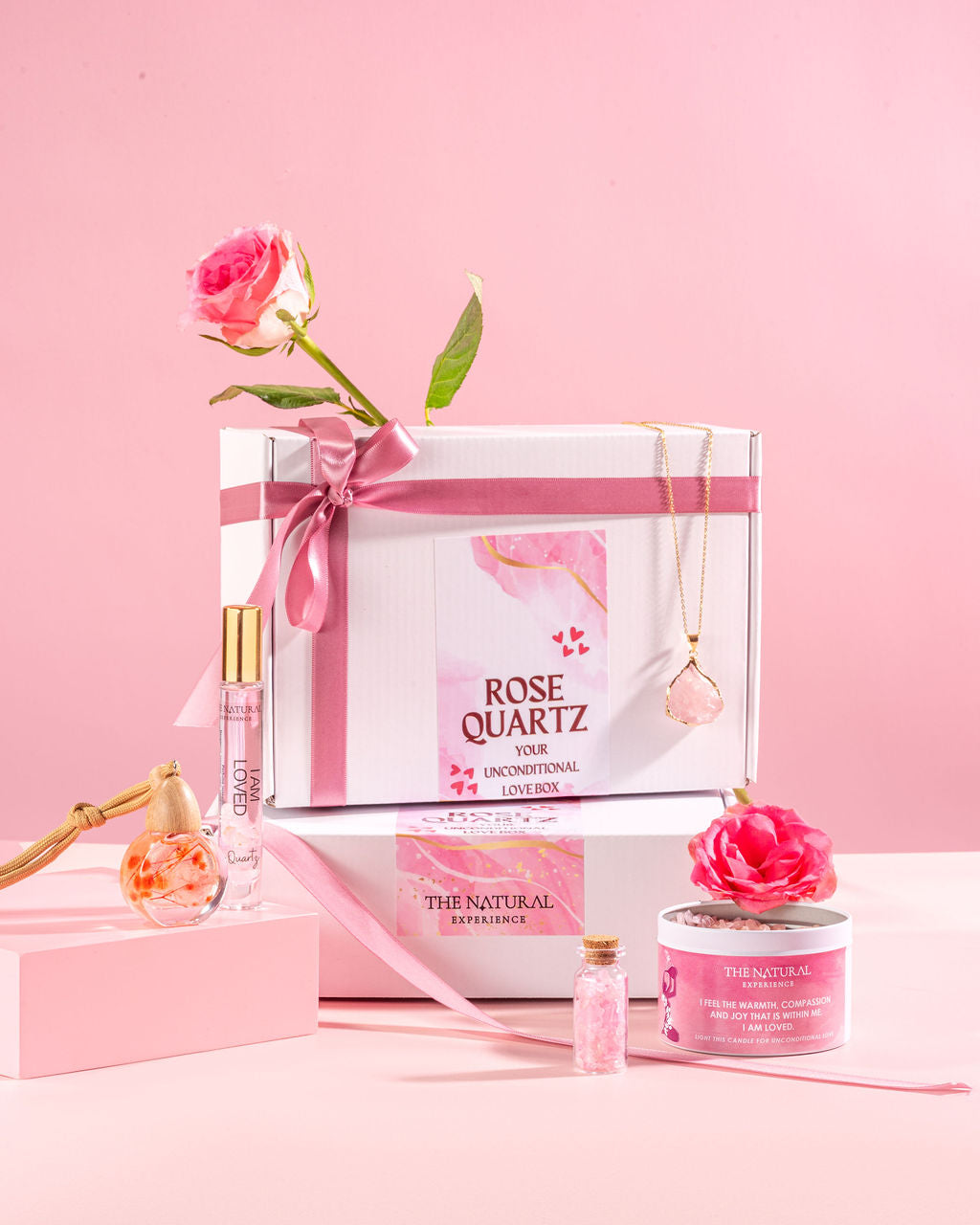 Rose Quartz- Your Unconditional Love Box