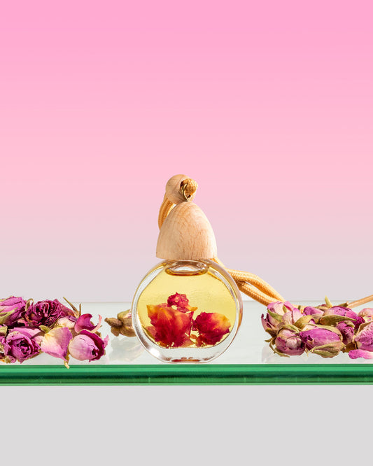 Japanese Honeysuckle Car Air Freshener with Essential Oils