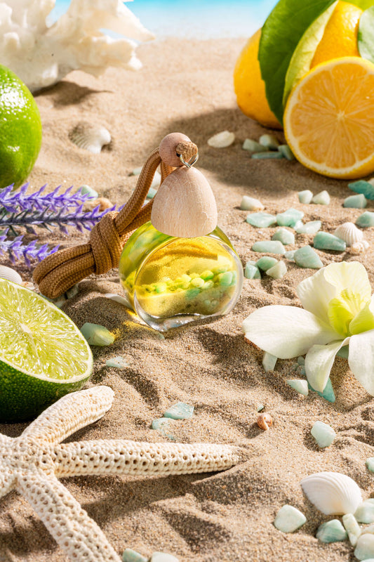 Amalfi Coastal Car Air Freshener with Essential Oils
