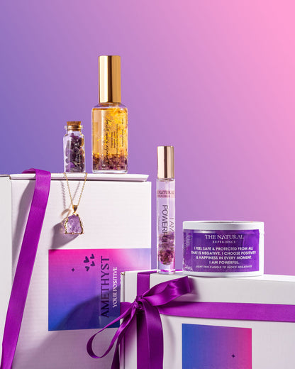 Amethyst - Unlock Your Positive  Aura Box