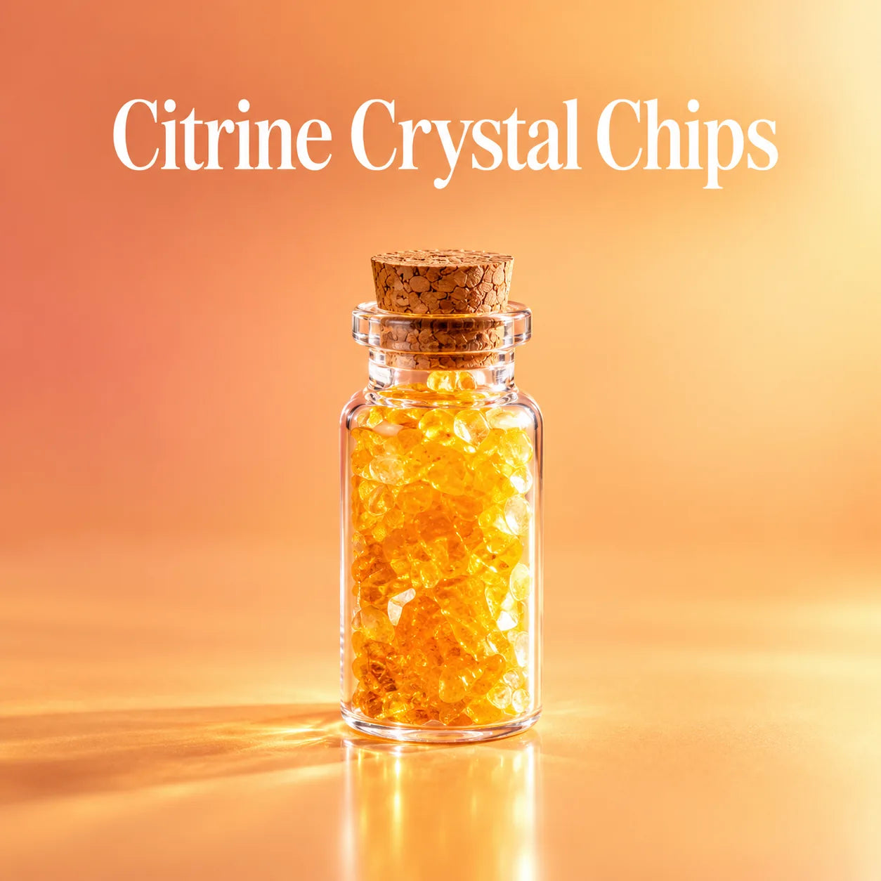 Citrine Crystal Chips