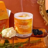 Citrine Crystal Candle